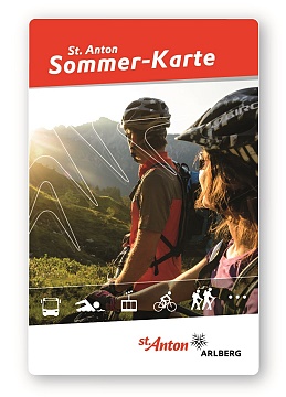 St. Anton am Arlberg - Hotel Gridlon - Summer Card