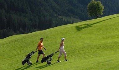 Playing Golf at the Arlberg