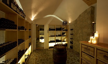 Hotel Gridlon - cave à vins, dégustations