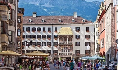 Goldenes Dachl, Ausflugsziel Hotel Gridlon